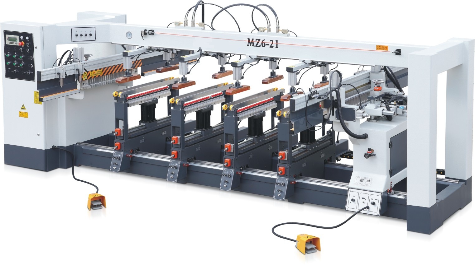 厂家直销木工机械六排钻板式家具钻孔木工钻床