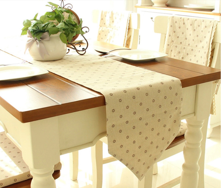 Linen Cotton  table runnermode