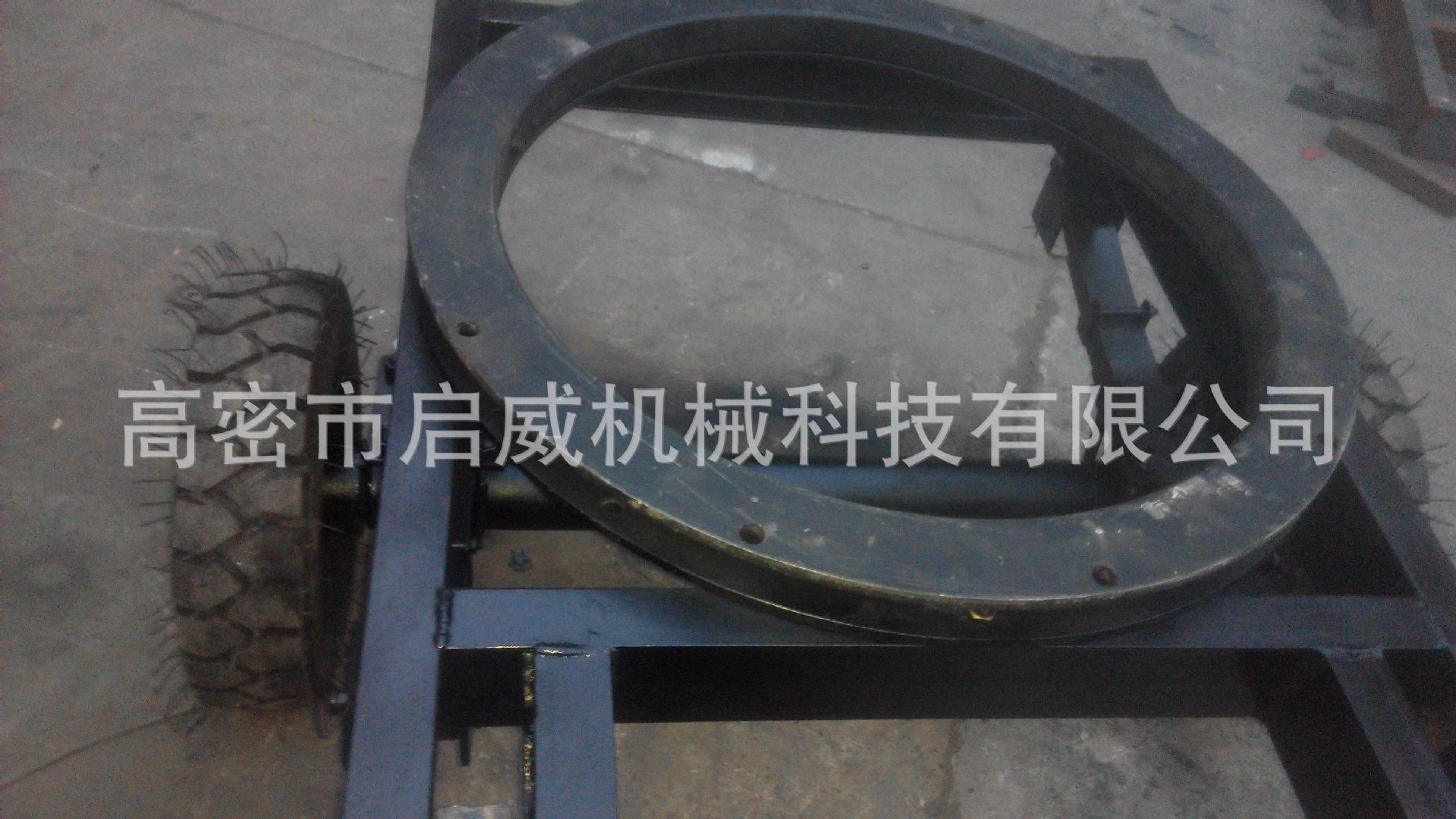 拖车转盘 平板拖车配件 无心回旋支撑 转盘厂家价格