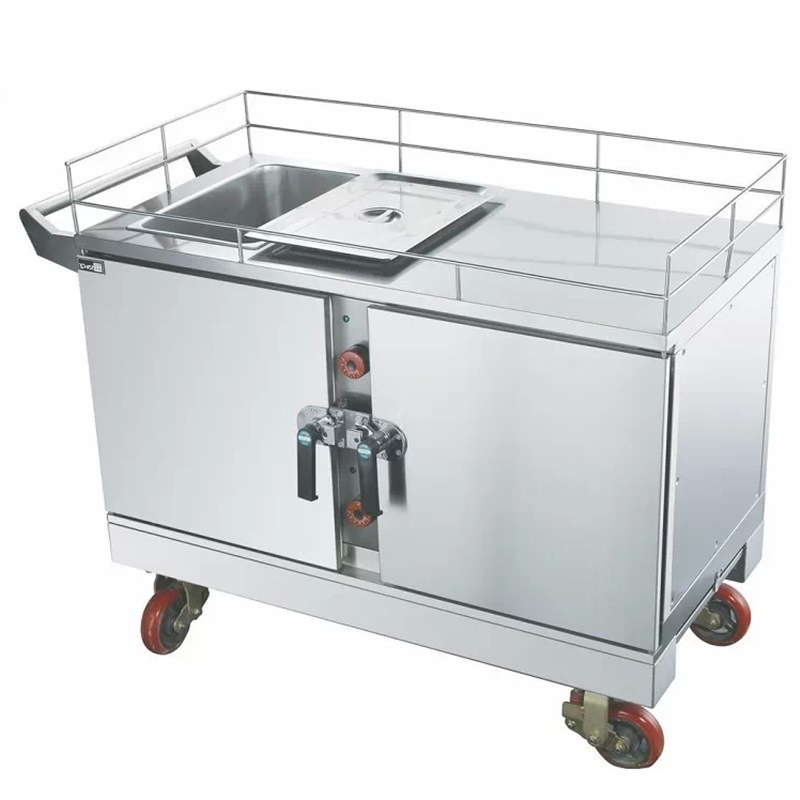 王子pd-1200保温送餐车 电热保温车 移动保温送餐车05