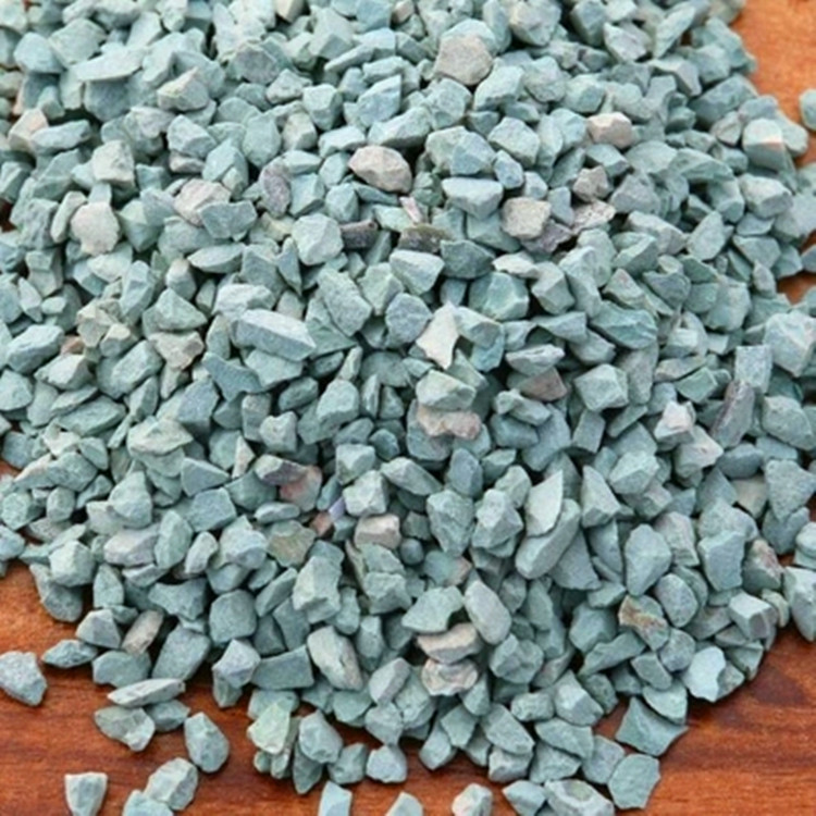 美飞园艺绿沸石多肉土 拌土铺面石20公斤3--5mm