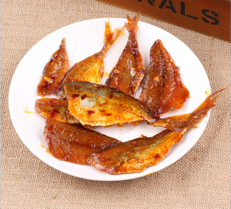 【言胖子】小吃热销 片片鱼50g 休闲食品湖南特产鱼仔办公室零食