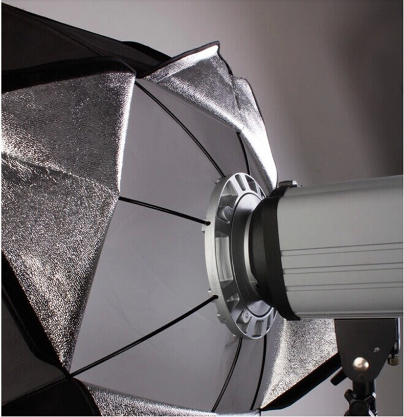 金宝150cm 八角摄影棚闪光灯柔光箱 宝荣卡口影室灯便携式柔光罩