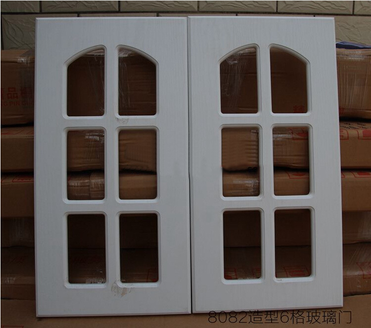 欧式精品橱柜 定做 PVC吸塑模压门板 衣柜