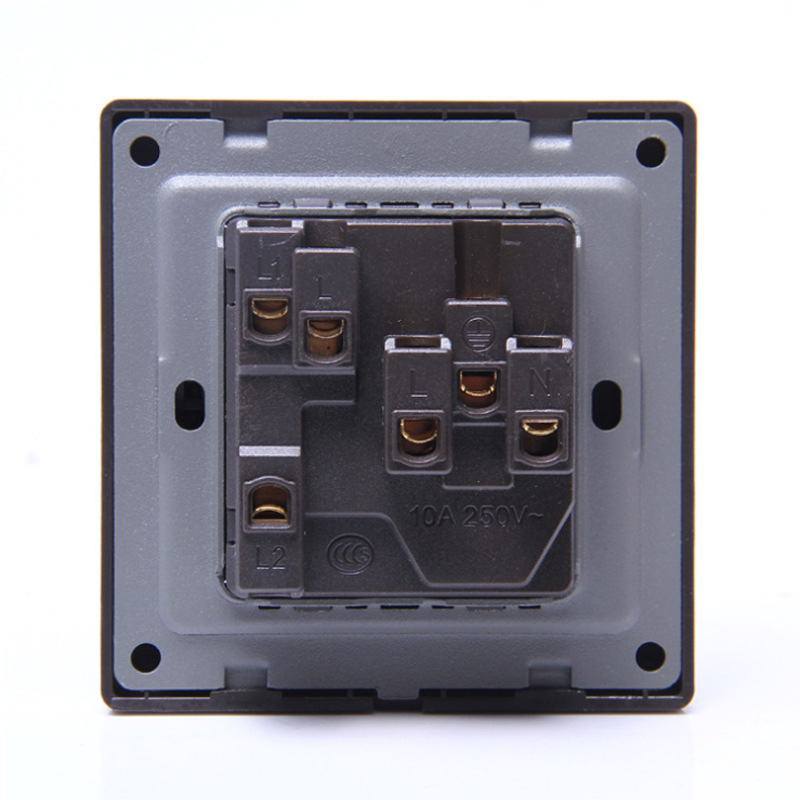 艾地生一开单控带五孔开关插座 品牌开关插座诚招代理批发加盟