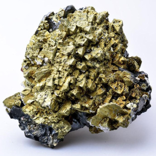 批发天然黄铁矿黄铜矿石摆件办公居家招财风水摆件一件起批