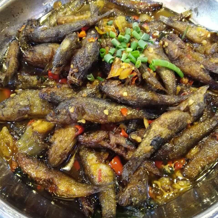 荷味野生蹦蹦鱼,酒店特色菜,厨师的好帮手,天然野生食品