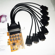 批发PCI-E多用串口卡  PCI 8串口卡 PCI TO 8 Port RS 232 转接卡