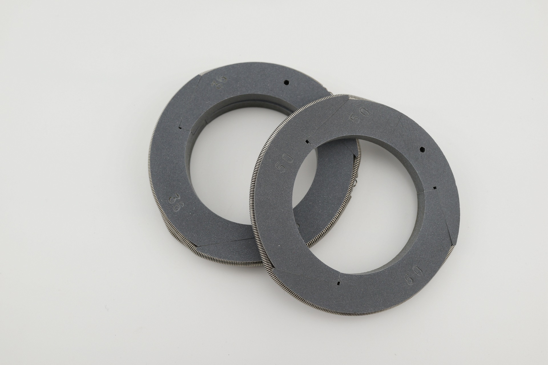 活塞式压缩机四氟密封件 活塞环 高强配方 厂家直销接受定制