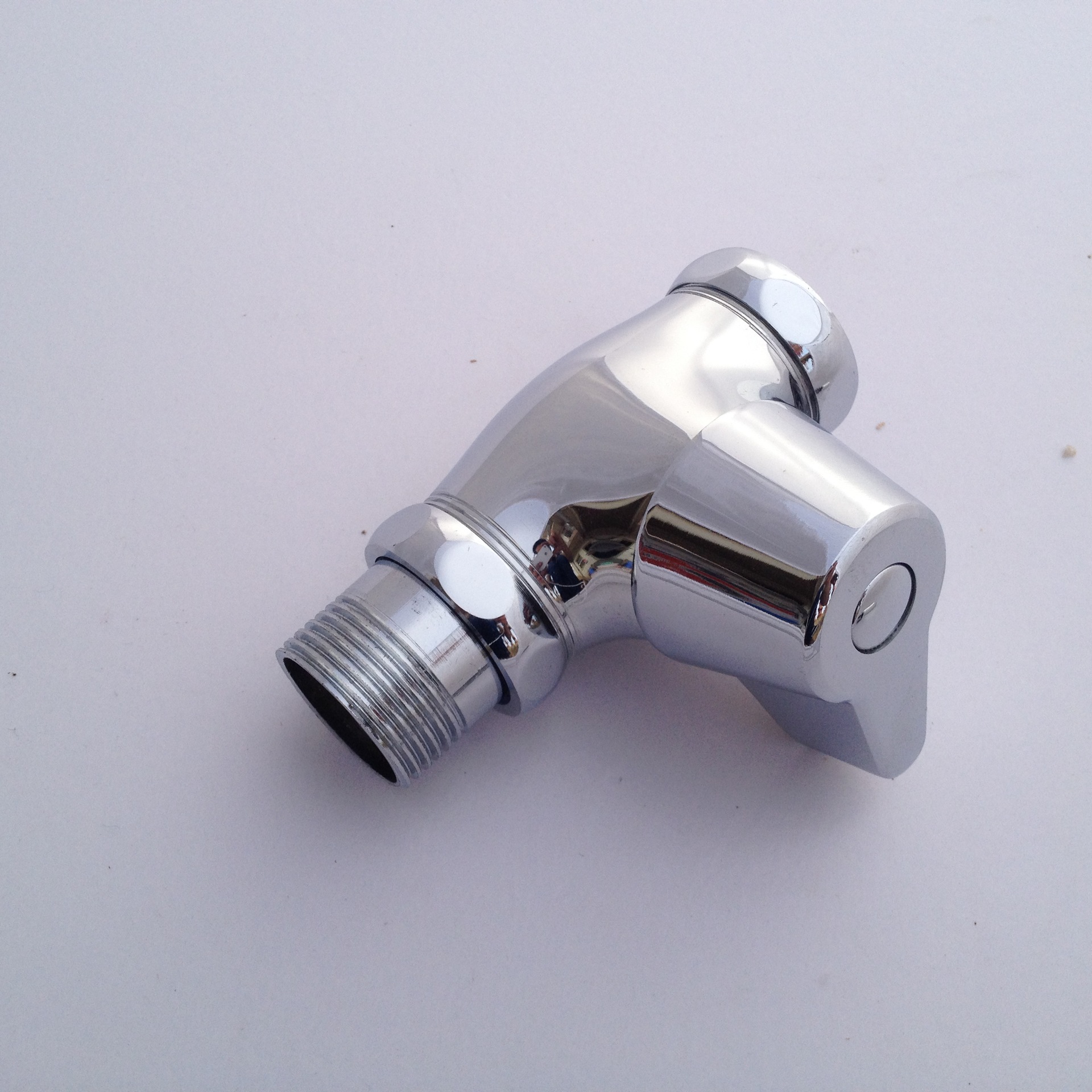 6分快开厕所大便池手动阀冲洗阀蹲便器冲水阀 6*6快开铜壳体