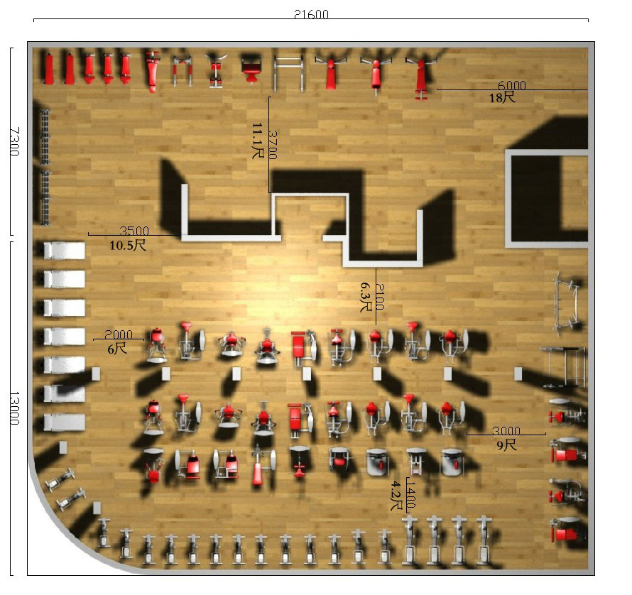 供应广州健身房器械设备大腿内外侧训练器健身房器材