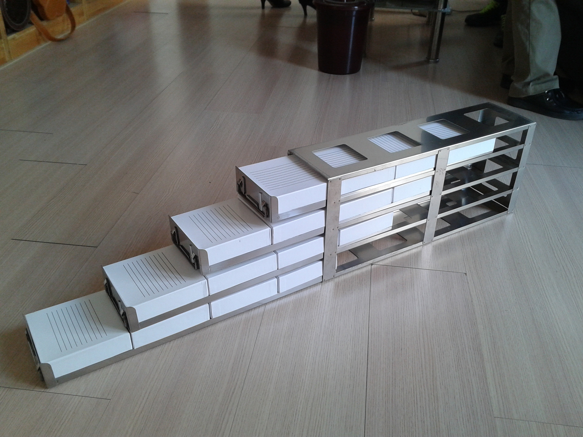 超低温冰箱冻存架,存储架,不锈钢制作,抽屉式