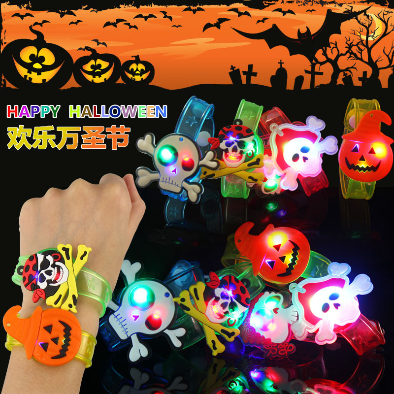 New Creative Glow Toy Wristband Night Market Flash Bracelet Children's Stall Hot Sale Toy Novelty Toy