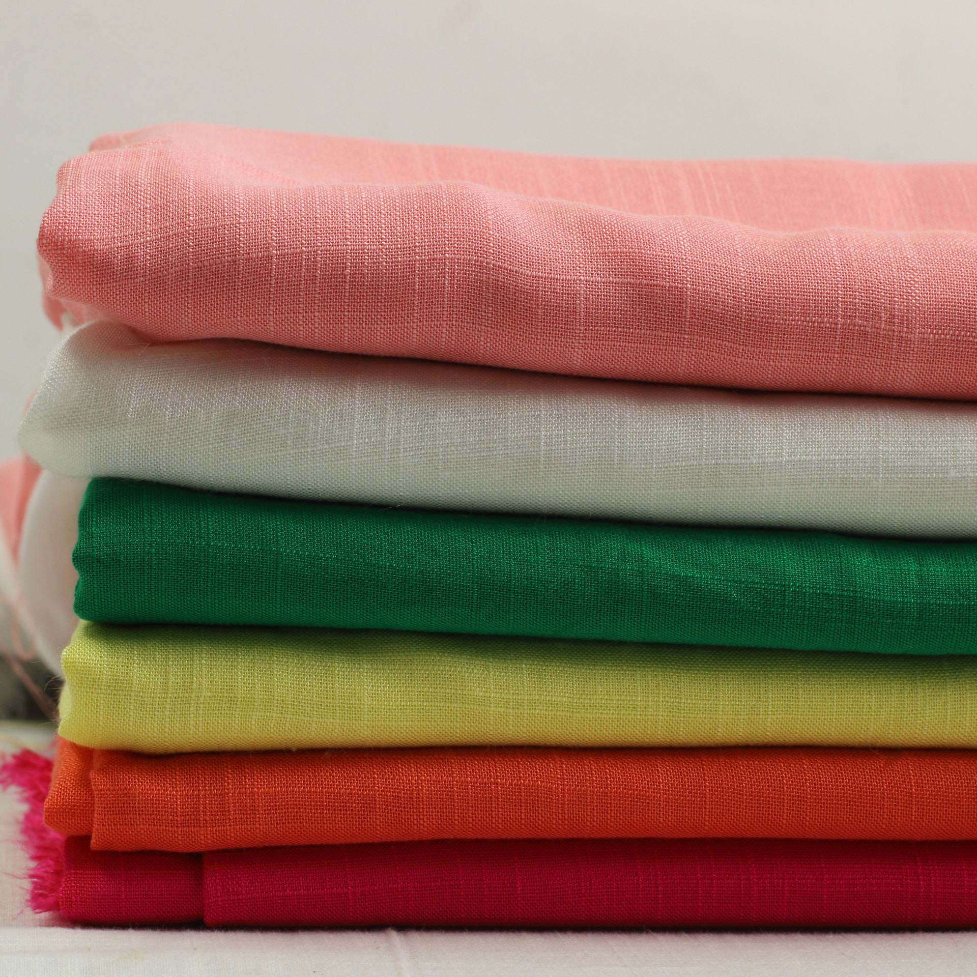 现货30支提花棉绸布料手感舒适品质好新品人棉竹节练功太极服面料