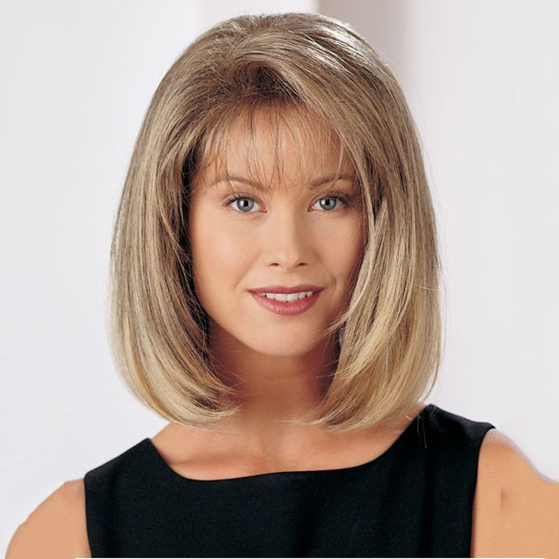 促销假发促销欧美速卖通 波波头假发短直发 女 高温丝头套2069