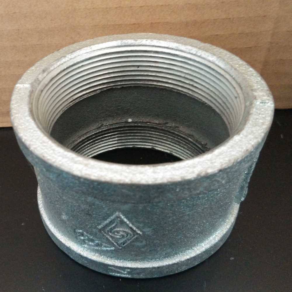 供应销售 平阴迈克 管件 内丝接头 镀锌管箍 消防 内丝直接