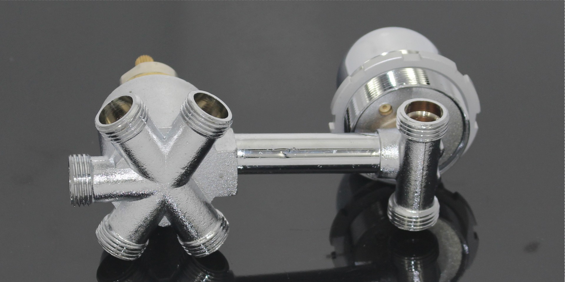 牙纹连接,全铜5档分水阀 k100-5j-10918 , 淋浴屏,蒸气房龙头