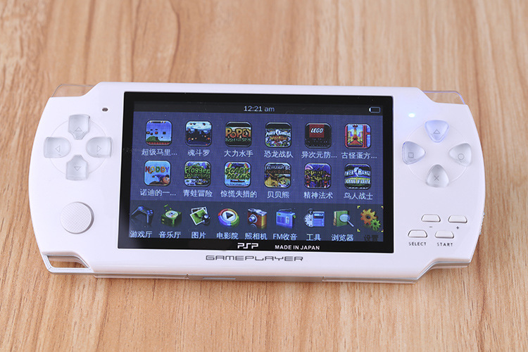 厂家直销 4.3寸psp游戏机掌机mp5游戏机掌上游戏机 高清mp4.