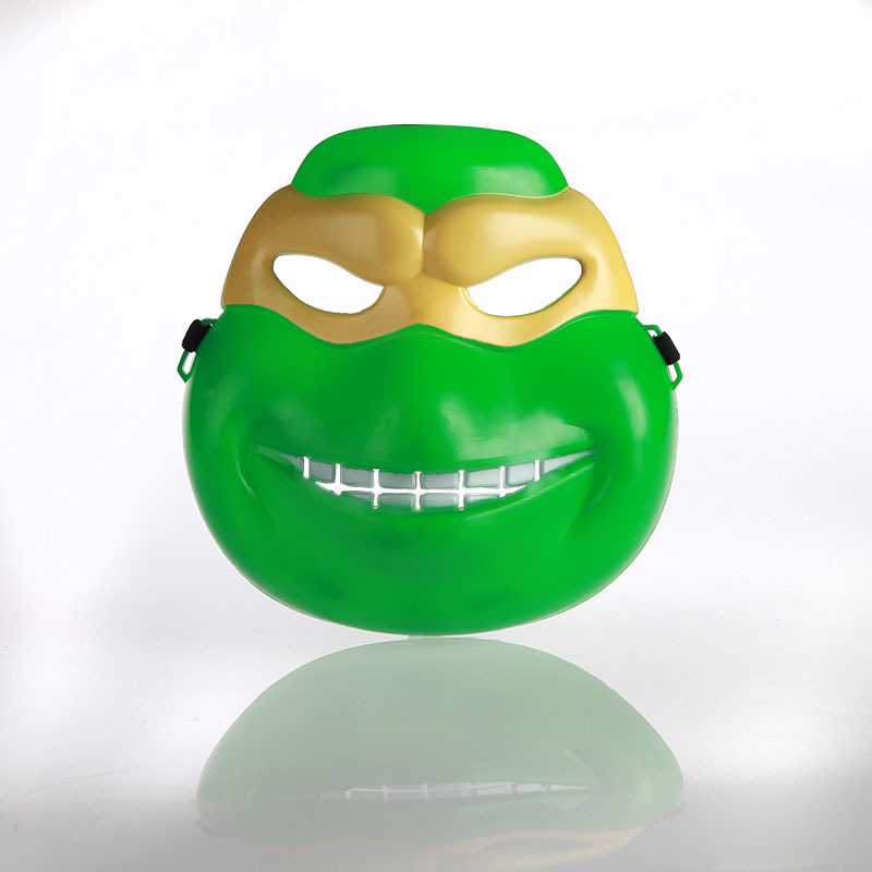 愚人节化装舞会装扮道具 忍者神龟面具 卡通面具动漫塑料面具