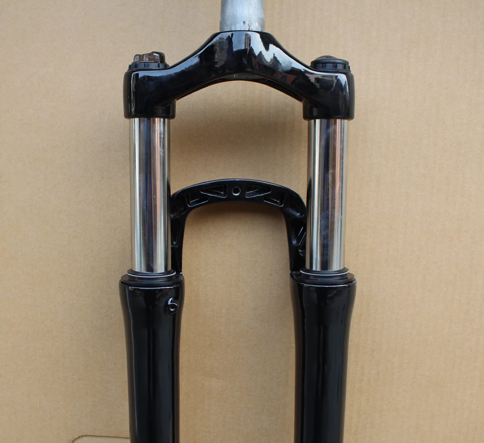 26寸自行车前叉 山地车铝合金前叉 无标