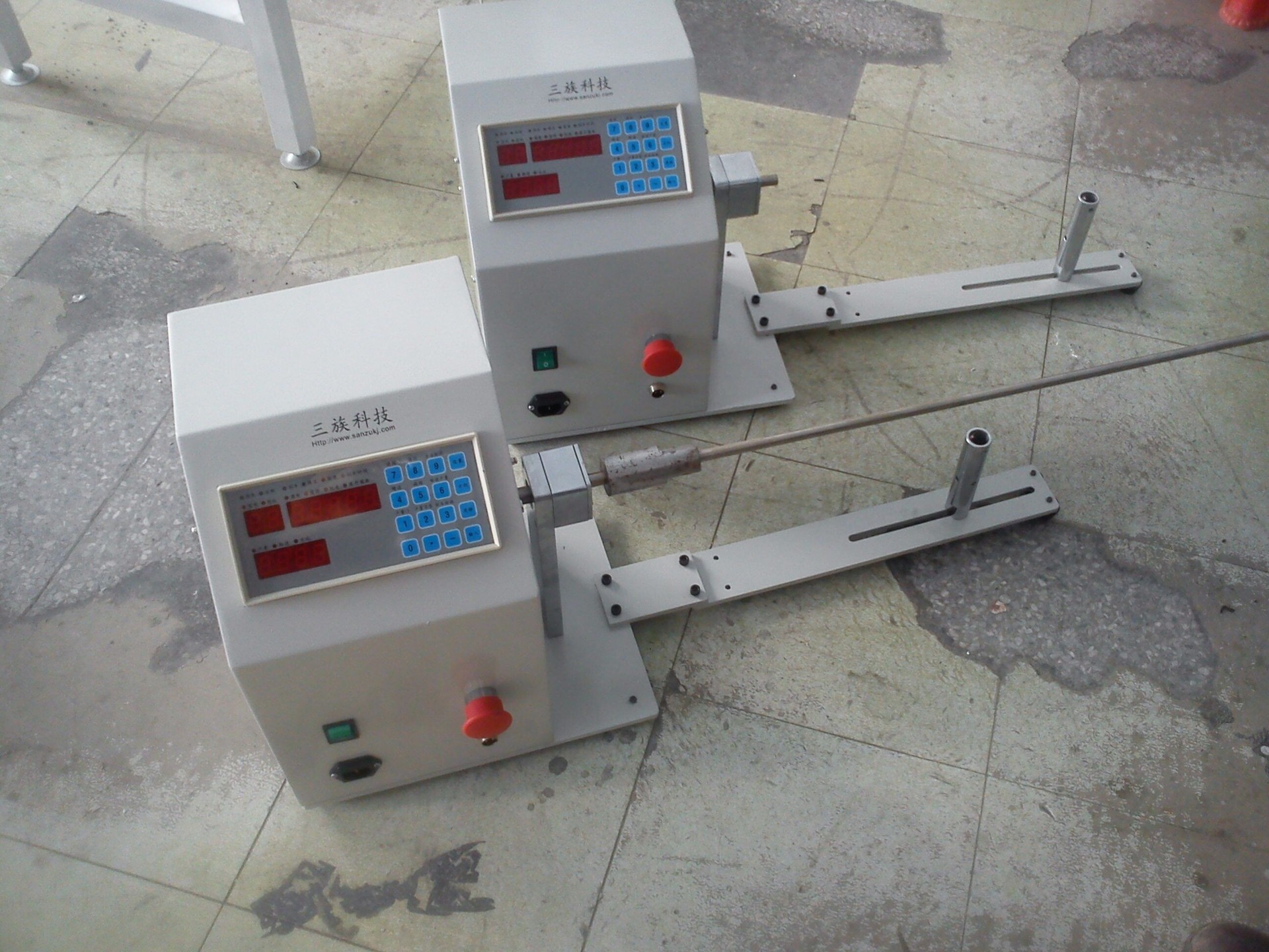 厂家直销 电话线弹簧线弹弓线卷线机绕线机夹子 扭线机绕线机