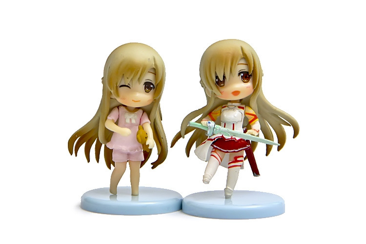 4款静音少女初音少女2代动漫周边diy手办园艺造景公仔珍藏版摆件