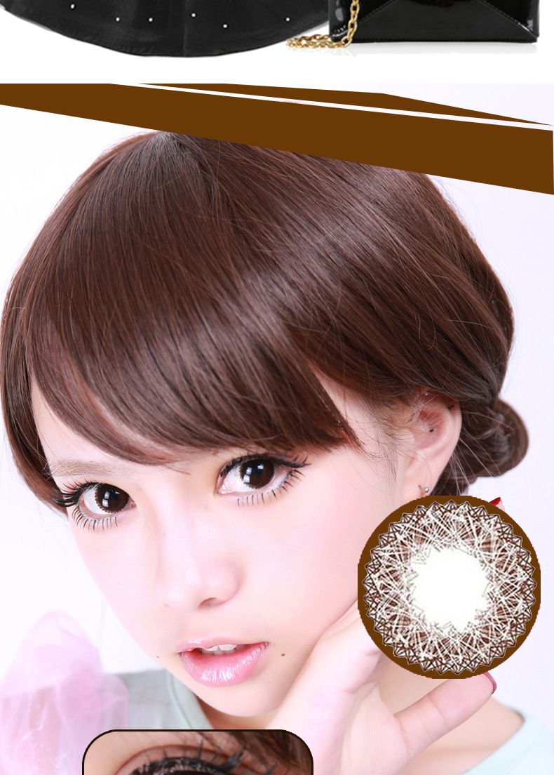 【5.5元 片】中文正品水呼吸缪斯女神年抛美瞳彩片批发一件.