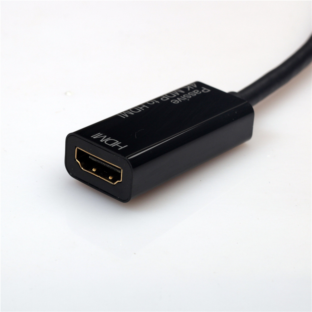 minidp转hdmi高清转接线 minidp转hdmi4k*2k分辨率转接线