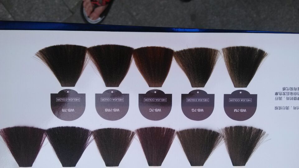 美发产品 达尼丝 三段色盖色染膏 一次性盖色染发膏 染发剂 正品