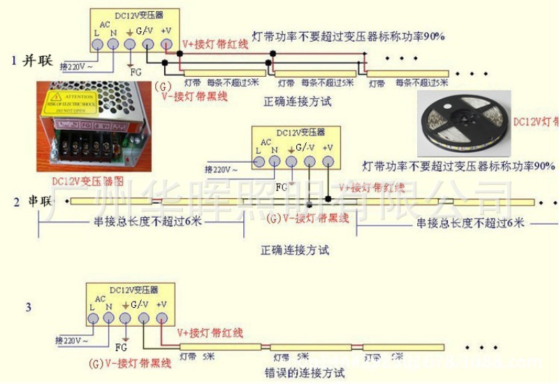 60珠 套管防水软灯带】 - led灯带/灯条/灯片 - 北极网