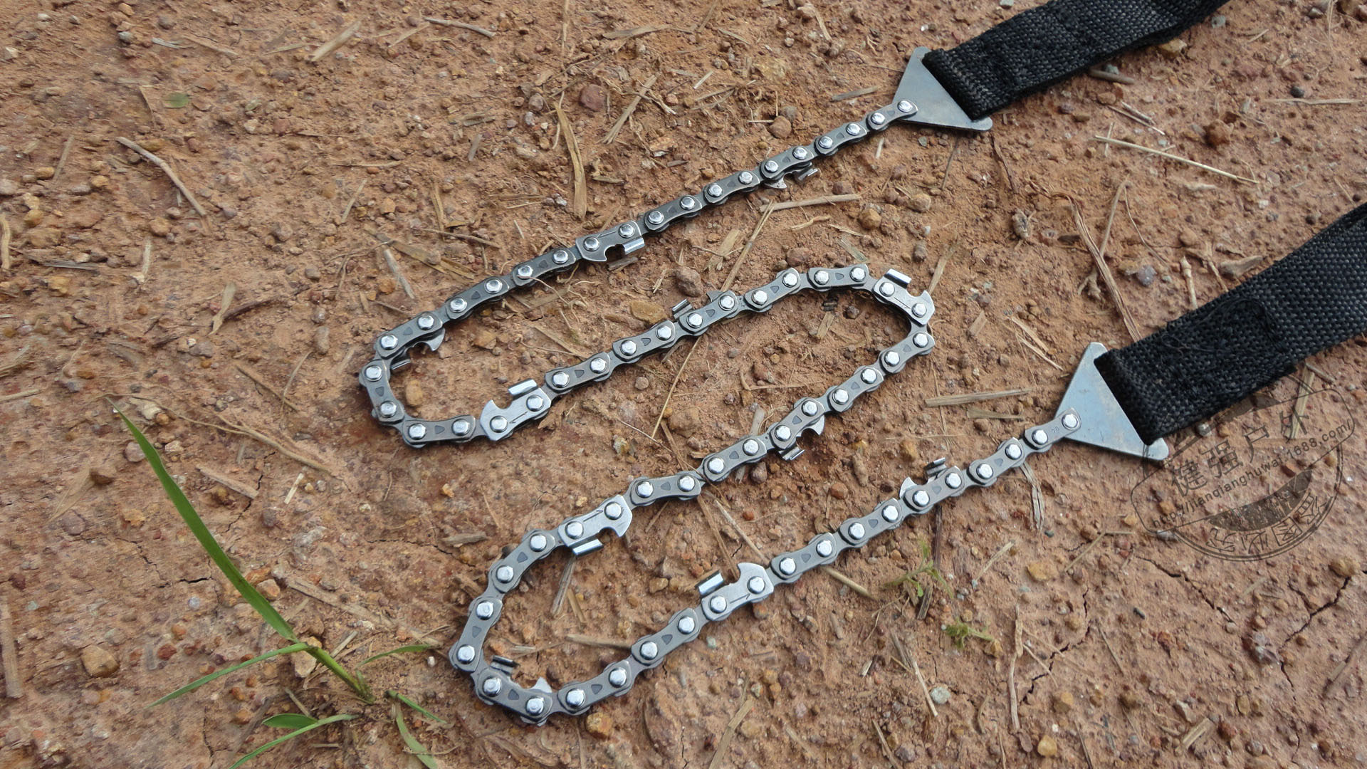 便携户外高效手拉锯链 伐木链条锯 野营手工锯修枝树锯求生折叠锯