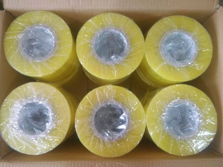 批发透明胶带 宽4.5cm 370码 一箱36卷封箱胶带旺利胶带警示语