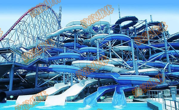 固原大型水上玻璃钢滑梯水上乐园大型玻璃钢滑梯玻璃钢水上滑梯