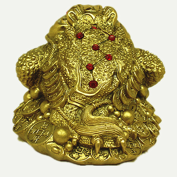 特价大小号金蟾招财摆件 开光金蝉三足蟾蜍玄关装饰工艺开业礼品