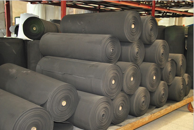 现货供应 6mm 8mm等 各种厚度 黑色 eva卷材