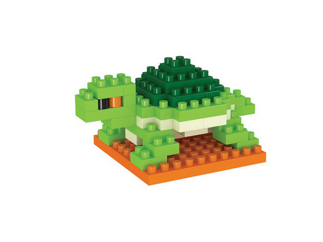 微型塑料模型钻石颗粒拼装积木成人儿童益智diy玩具动物系列批发