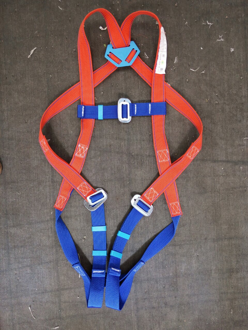 欧式双钩全身安全带 高空作业五点式安全带 安全带批发 防坠落网