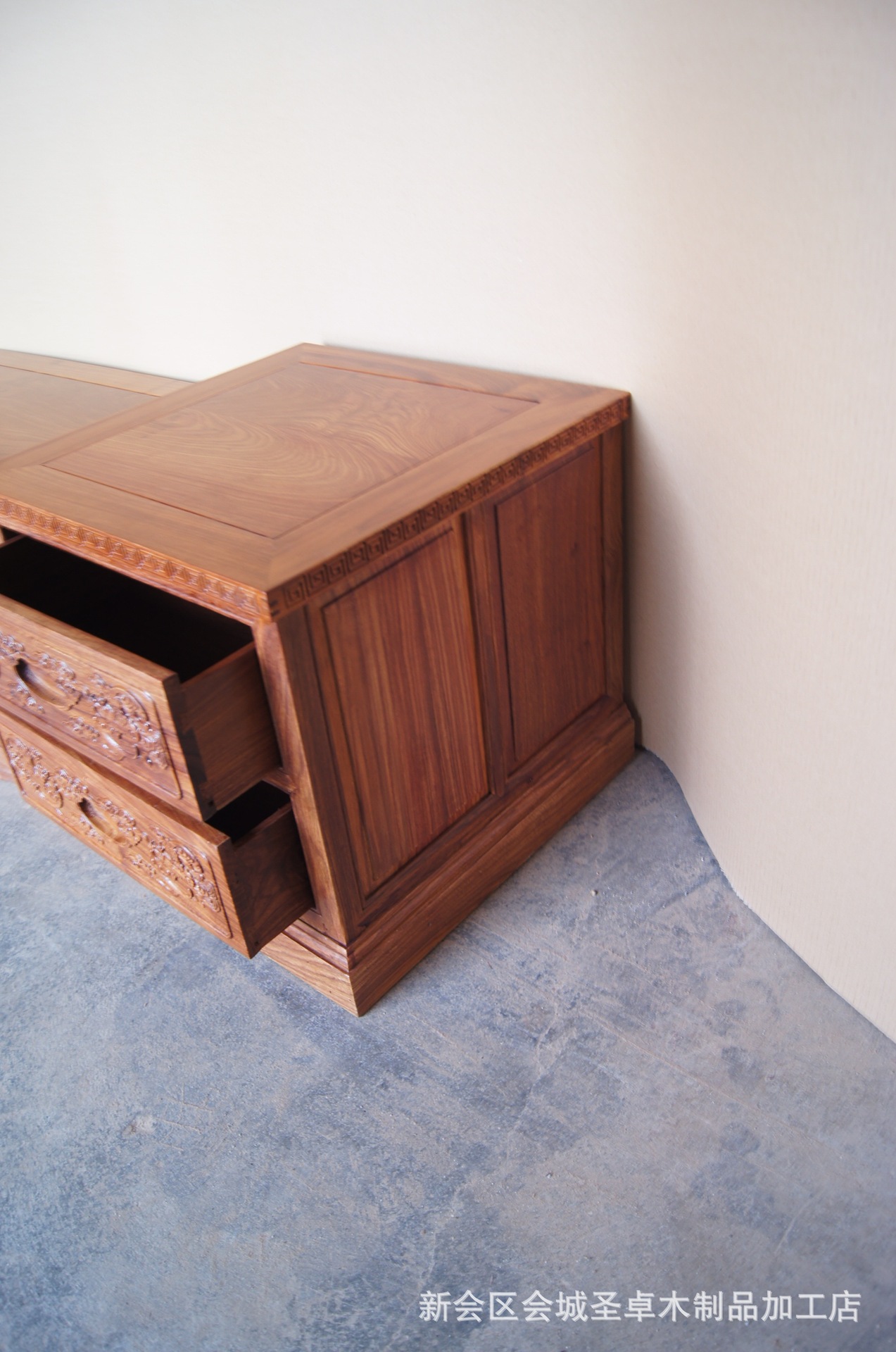 批发特价 红木仿古典实木具非洲黄花梨木三合一电视柜组合地柜