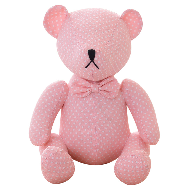 订制迪马小熊公仔布艺熊情人节礼物现货批发
