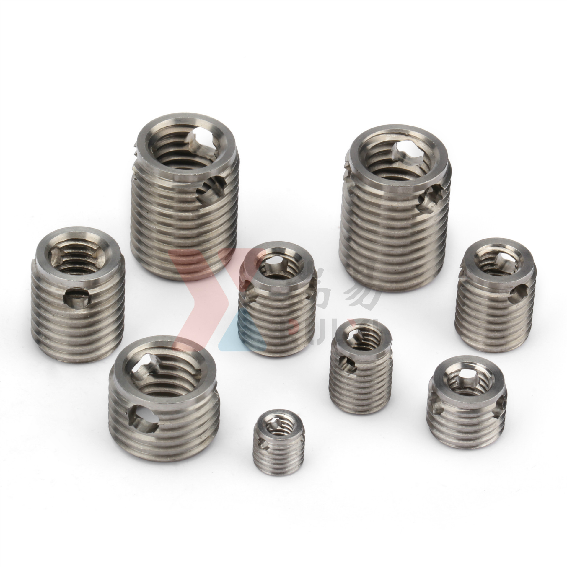 三孔自攻螺套 303不锈钢整体螺纹衬套 自攻牙套m2-m20现货批发