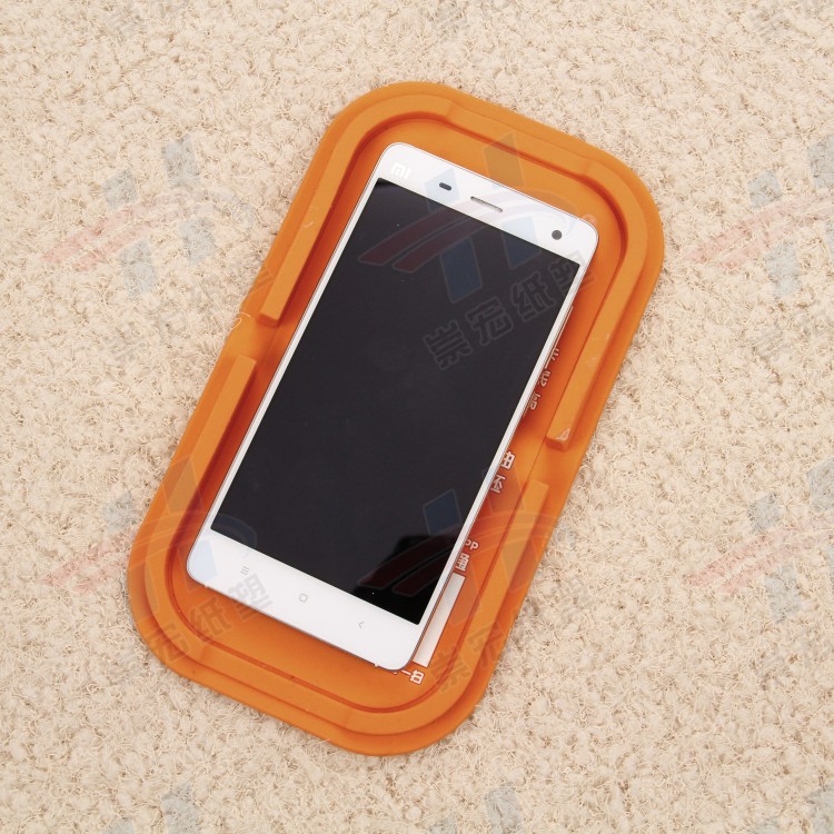 定制pvc软胶车载车用手机防滑垫 卡通手机支架可加logo手机防滑垫