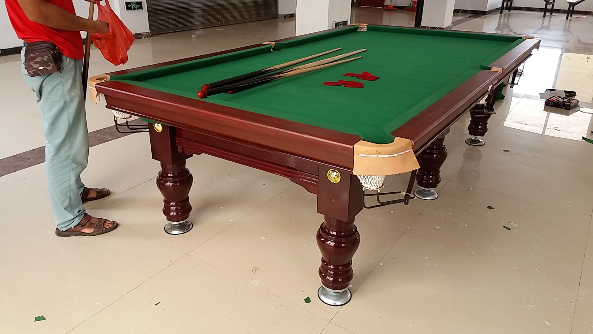 美式台球桌 家用台球桌 标准台球桌 温州台球桌厂台球案子批发