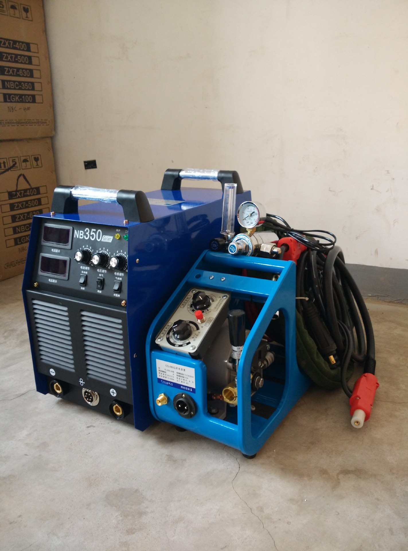 瑞凌东升660v1140v二保焊机nbc-350 二氧化碳气体保护焊机