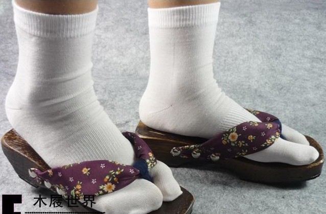 木屐两指袜 日系死神袜子 死神cosplay 二指袜日常袜动漫服装搭配