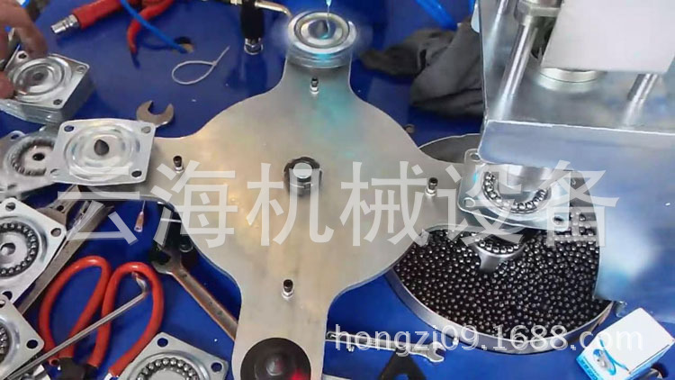 单工位-脚轮黄油钢珠自动加注机 (19)