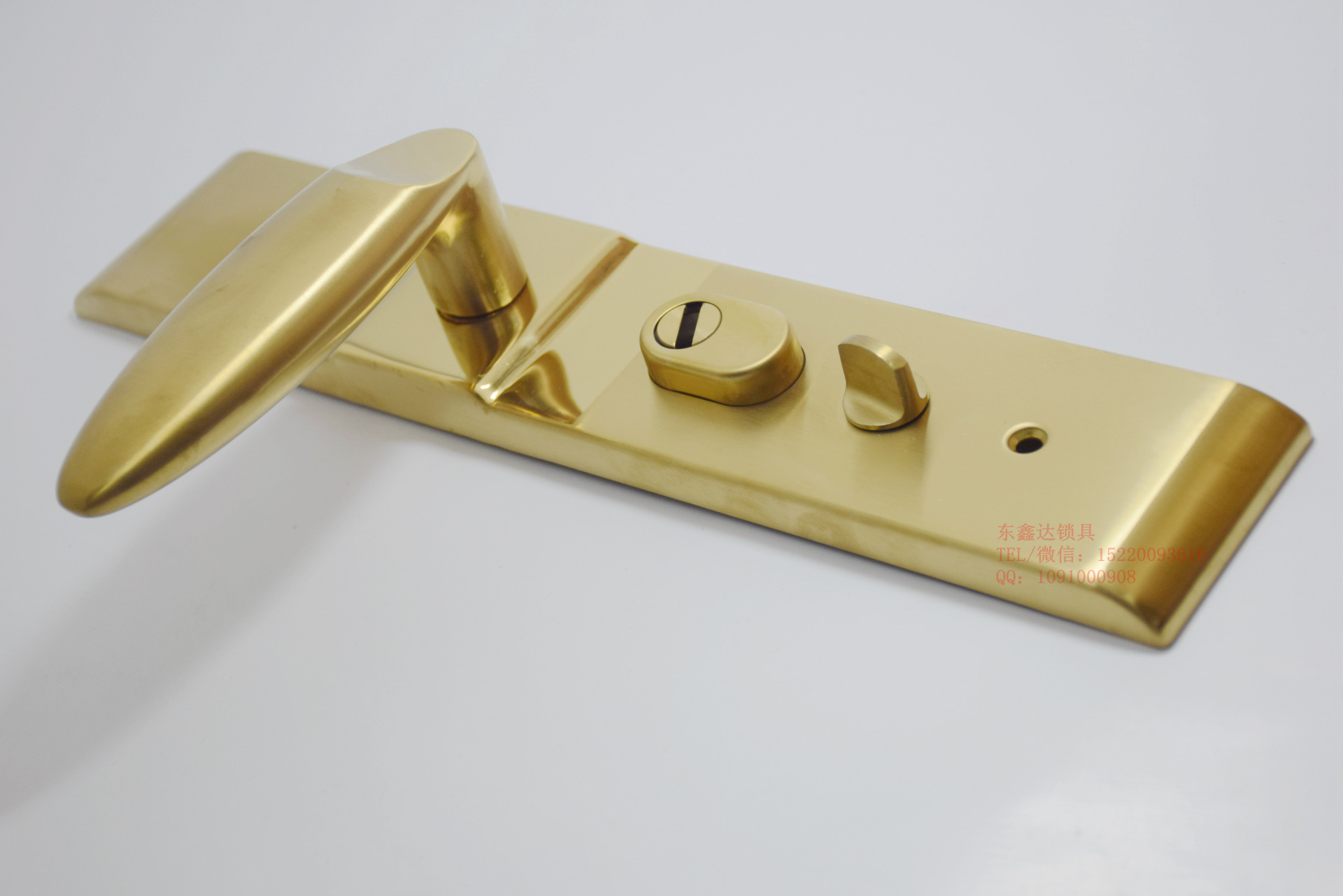 优质豪华不锈钢304大门锁 入户大门锁 钛金不锈钢锁 不锈钢大门锁