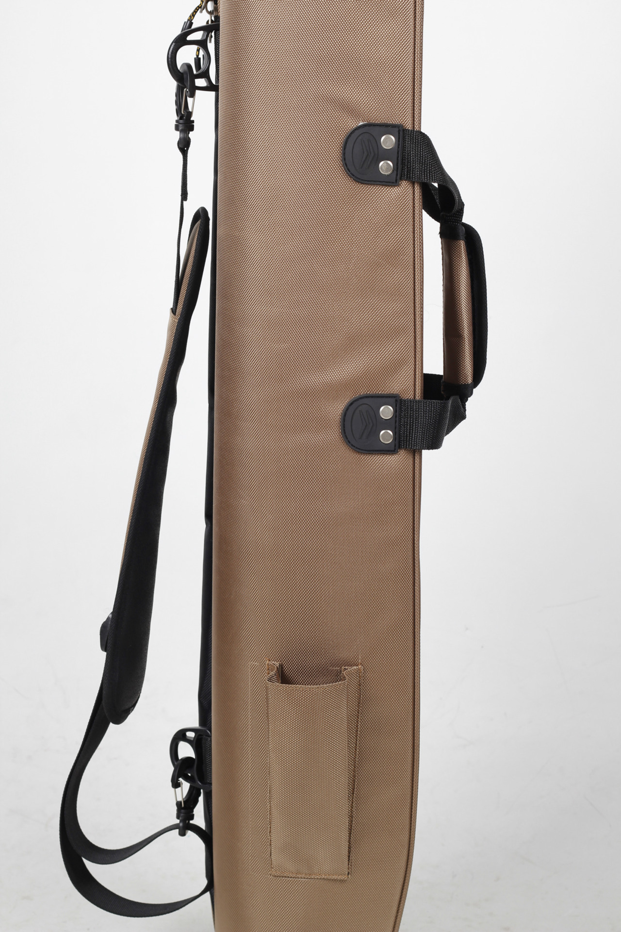 25米二层防水抗压超轻渔具包鱼竿包钓鱼包铝镁合金支架