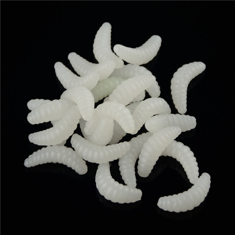 软饵面包虫 路亚饵 仿生饵 蛆虫 软饵 假饵拟饵