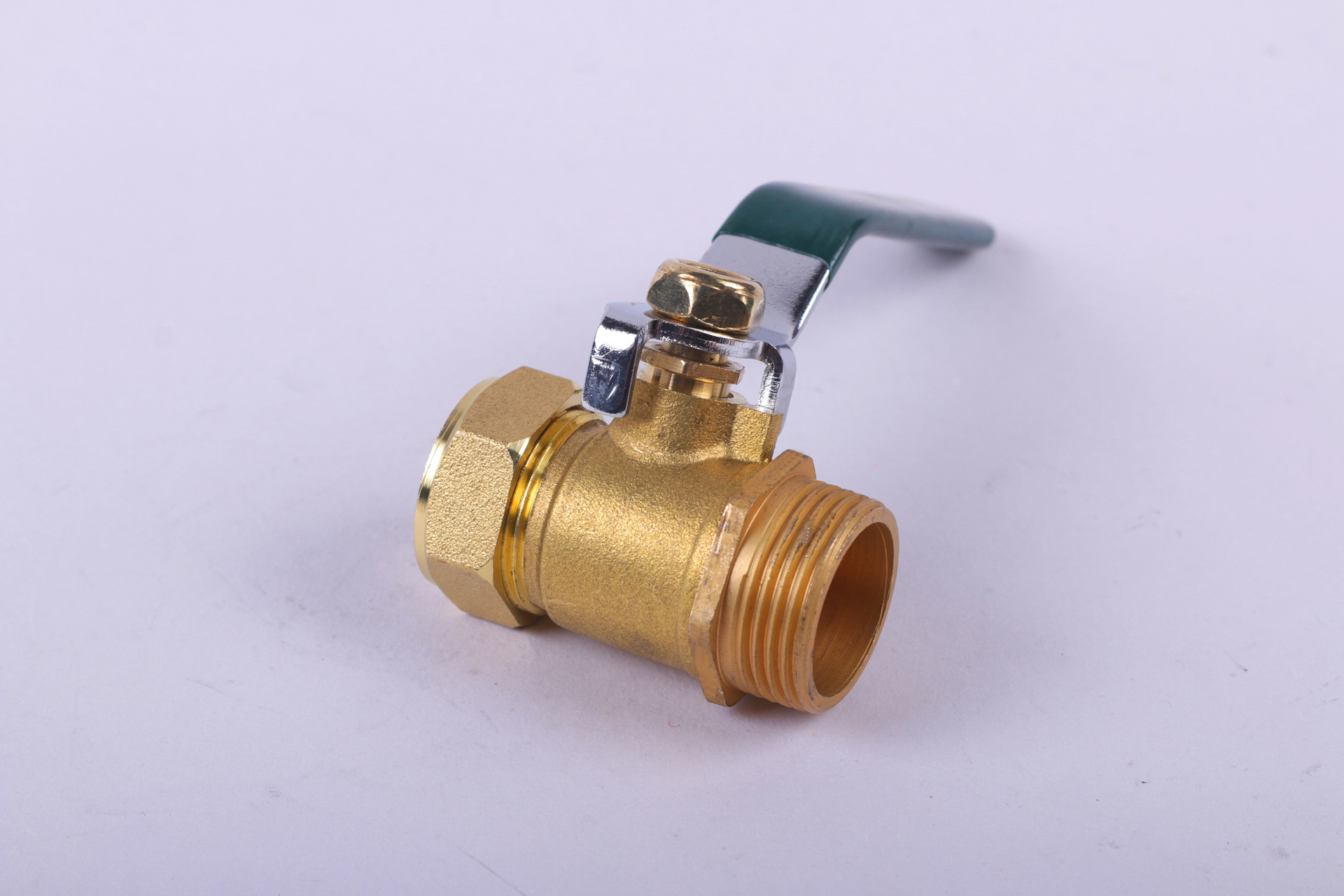 厂家供应1216铝塑管内外丝球阀6分1620阀门太阳能热水器配件批发