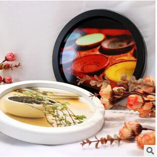 Creative Wooden round Photo Frame 8 10 12-Inch Wall-Mounted Combined Decoration Picture Frame Frame Frame